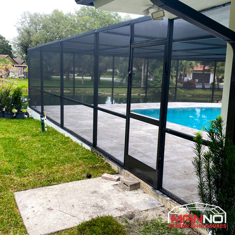 Gallery Manno Screen Enclosure Repair Seamless Gutter Installs